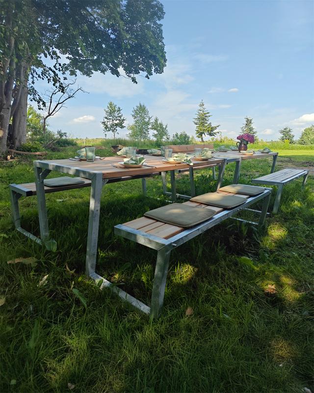 Zigma bord/bænkesæt hos Pernille