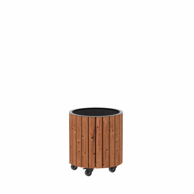 Circle plantekasse ThermoWood® - Ø40/45 cm