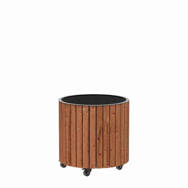 Circle plantekasse ThermoWood® - Ø55/55 cm