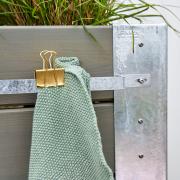 Cubic blomsterkasse m/hjul – 120×50×95 cm – gråbrun – 18263-18 DETAIL88716