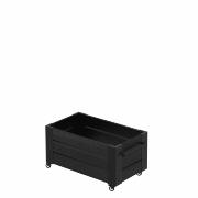 Cubic blomsterkasse m/hjul – 87×50×45 – 18338-15 DETAIL86892