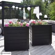 Cubic blomsterkasse m/hjul – 87×50×95 – 18341-15 DETAIL86482