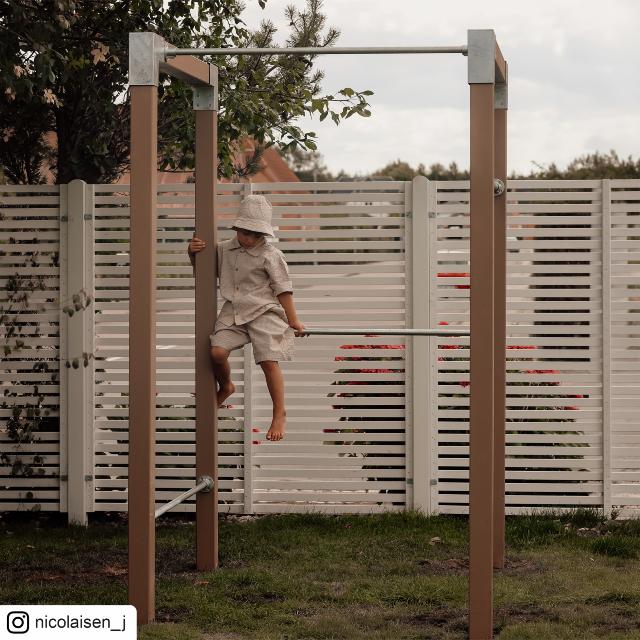 Outdoor fitness træningsstativ – model 1 – trykimprægneret – 179070-1 DETAIL89919