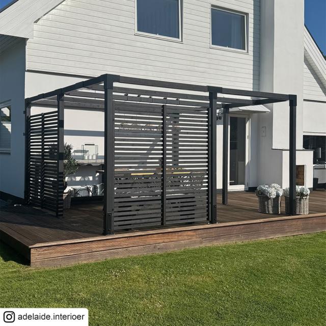 Cubic Pergola - 3 moduler m/Tokyo Hegn - 179097-15 DETAIL86321