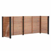 Tokyo renovationsskjul – t/4 spande – ThermoWood® – 166402-4 DETAIL86930