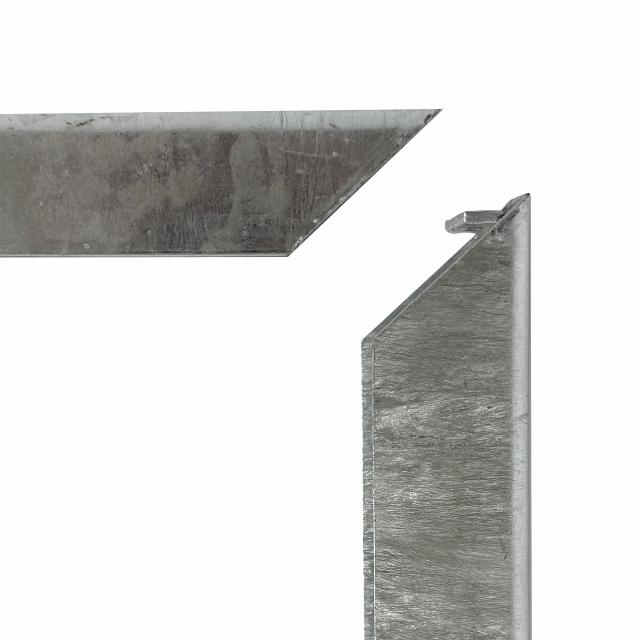Stålramme til hegn 90x145 cm - 1753801 DETAIL89900