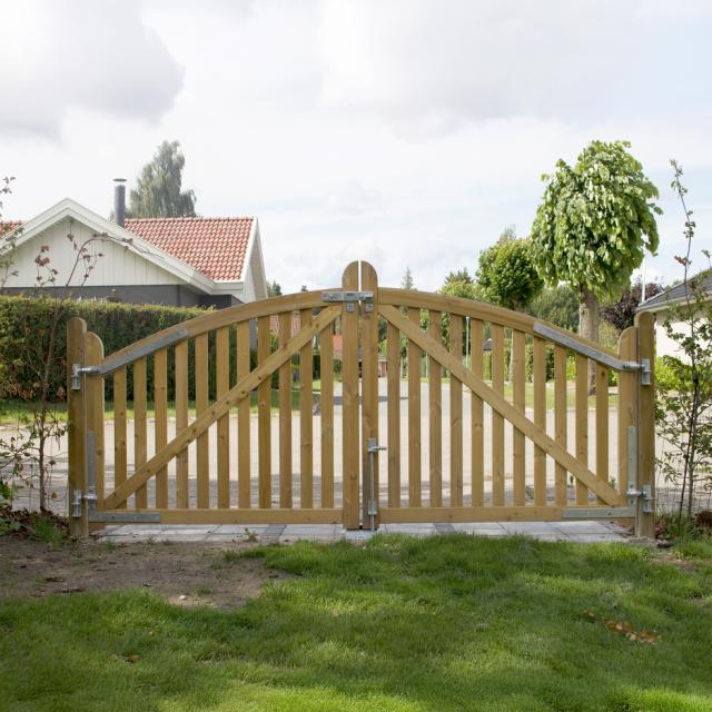 Lågebeslag til Ligno dobbeltlåge m/justérbare stabler - 2436-1 DETAIL88317
