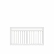 Linea hegn - 150×80 cm - hvid - 17695-13 DETAIL87355
