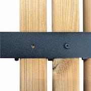 Saga hegn – 150×120 cm – ThermoWood® – 17652-4 DETAIL89462