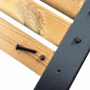 Saga hegn – 150×120 cm – ThermoWood® – 17652-4 DETAIL89444