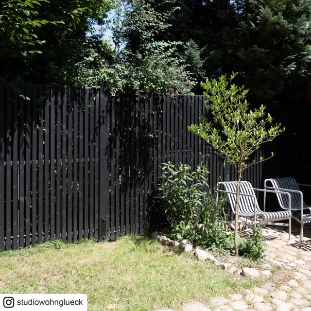 Sendai hegn - 180×180 cm - sort - 17444-15 DETAIL86196