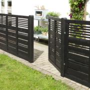 Silence hegn - 176×110 cm - sort - 15302-15 DETAIL86287