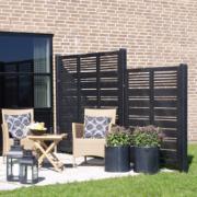 Silence hegn - 176×170 cm - sort - 15304-15 DETAIL86278