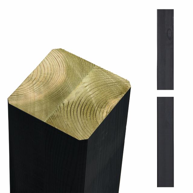 Omlimet stolpe/drager - 9×9×98 cm