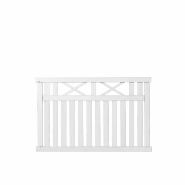 Vinesse hegn - 150×96 cm - hvid
