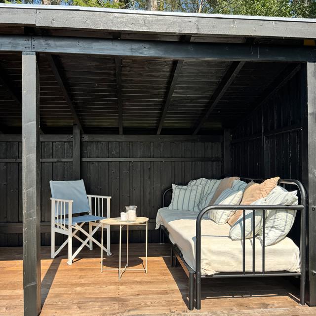 Lounge i udeskur
