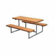 Basic Junior bord/bænkesæt – 118 cm – ThermoWood® – 185860-4 DETAIL86966