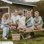 Alpha Junior bord/bænkesæt - 177 cm - ThermoWood® - 187660-4 DETAIL84498