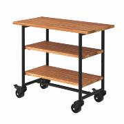 Urban Picnic plante/grillbord m/2 hylder – ThermoWood®/sort stel – 179541-154 DETAIL86781
