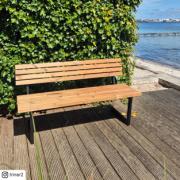Relax bænk – 150 cm – ThermoWood® – 19670-4 DETAIL84487