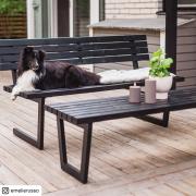 Siesta Living sofa – 150 cm – sort – 19650-15 DETAIL89361