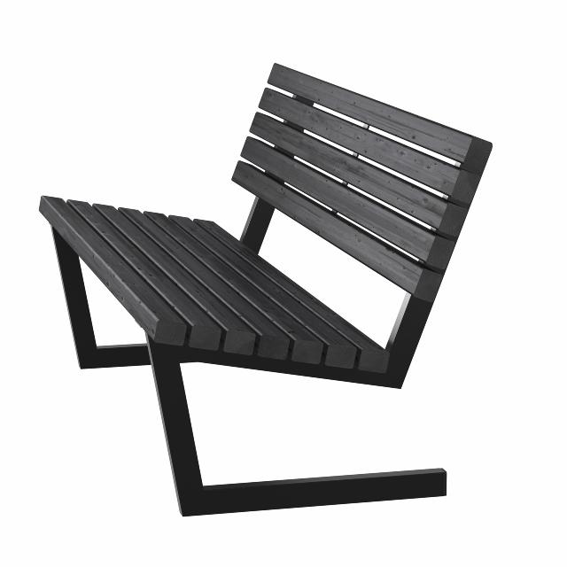 Siesta Living sofa - 150 cm - sort