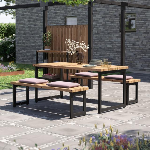 Trend Living plankebænk – 150 cm – 19659-4 DETAIL87395