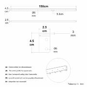Saga hegn – 150×120 cm – ThermoWood® – 17652-4 DETAIL87883
