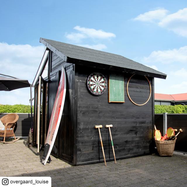 Redskabsrum/drivhus - 6,6 m² - ubehandlet - 18001 DETAIL80705