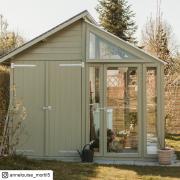 Redskabsrum/drivhus - 6,6 m² - ubehandlet - 18001 DETAIL89406