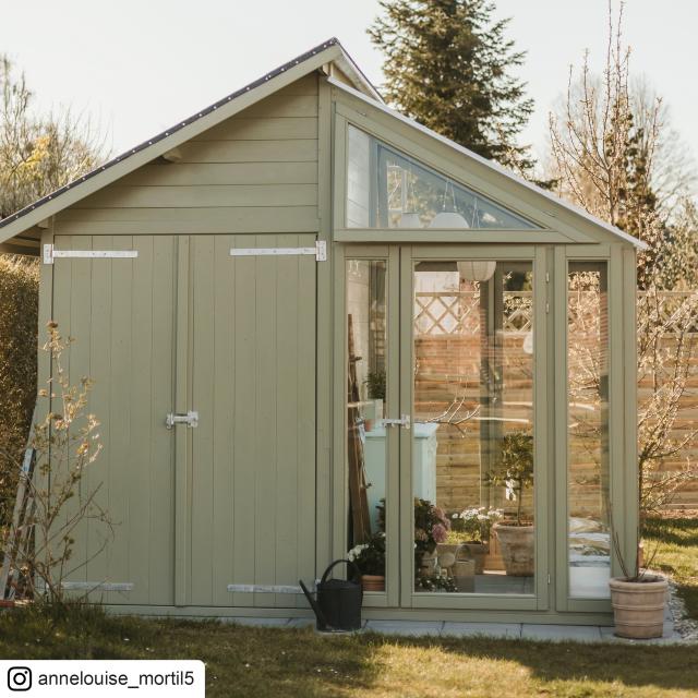 Redskabsrum/drivhus - 6,6 m² - ubehandlet - 18001 DETAIL89406
