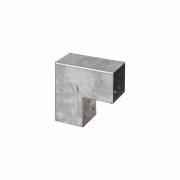 Cubic Hjørnebeslag enkelt, til 7 cm stolper - 17870-1 ImportedDETAIL432