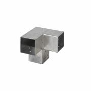 Cubic hjørnebeslag dobbelt, til 7 cm stolper - 17871-1 ImportedDETAIL433