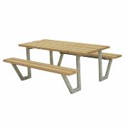 Wega bord/bænkesæt - 177 cm - ThermoWood® - 187710-4 DETAIL79315