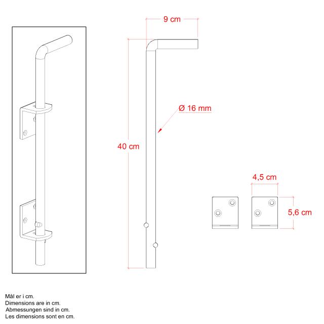 Verschlußriegel f/Doppeltore