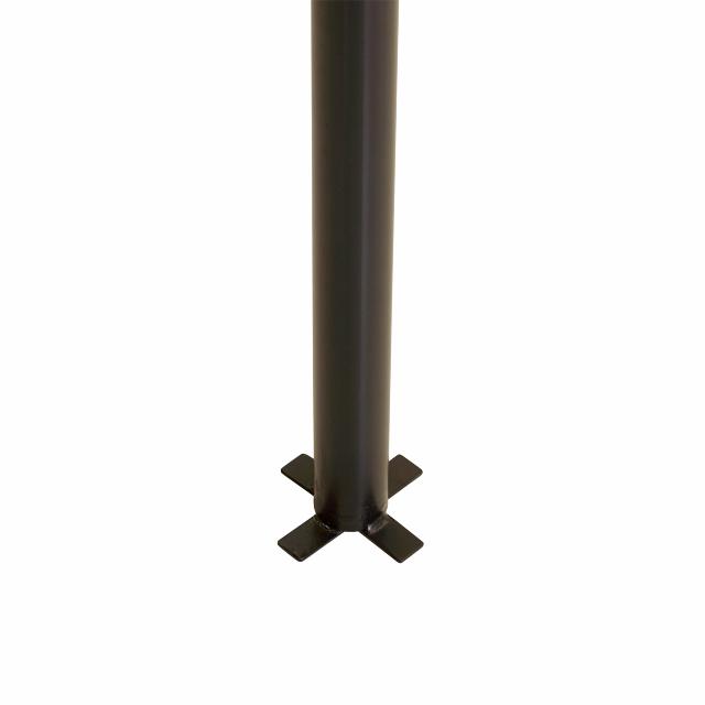 Rund Stahlpfosten für Einbetonieren - Ø42,4mm x 186 cm