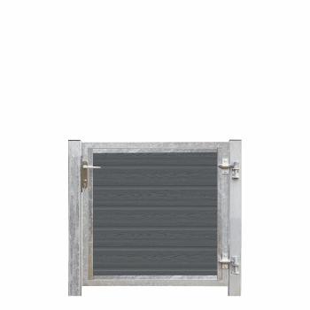 Artura komposit enkellåge 115×95 cm højrehængt m/stolper til nedstøbning