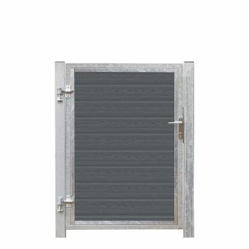 Artura komposit enkeltlåge 115×135 cm venstrehængt m/stolper til nedstøbning