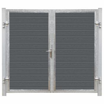 Artura komposit dobbeltlåge 213×175 cm m/stolper til nedstøbning