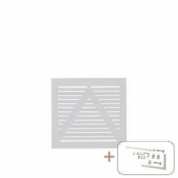 Osaka Enkeltlåge inkl. beslag - 100×93 cm