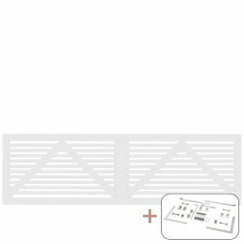 Tokyo Dobbeltlåge inkl. beslag - 300×90 cm