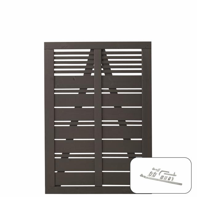 Silence enkeltlåge inkl. beslag - 100×140 cm