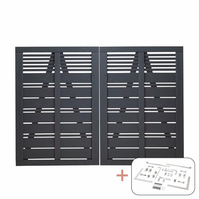 Silence dobbeltlåge inkl. beslag - 200×140 cm